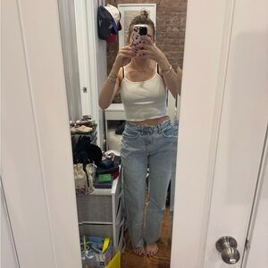 Abercrombie & Fitch Light Blue High Rise Jeans